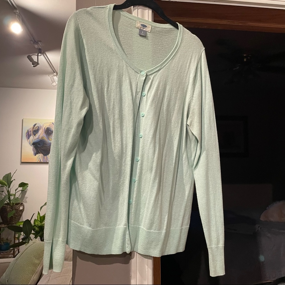 Old Navy Mint Cardigan